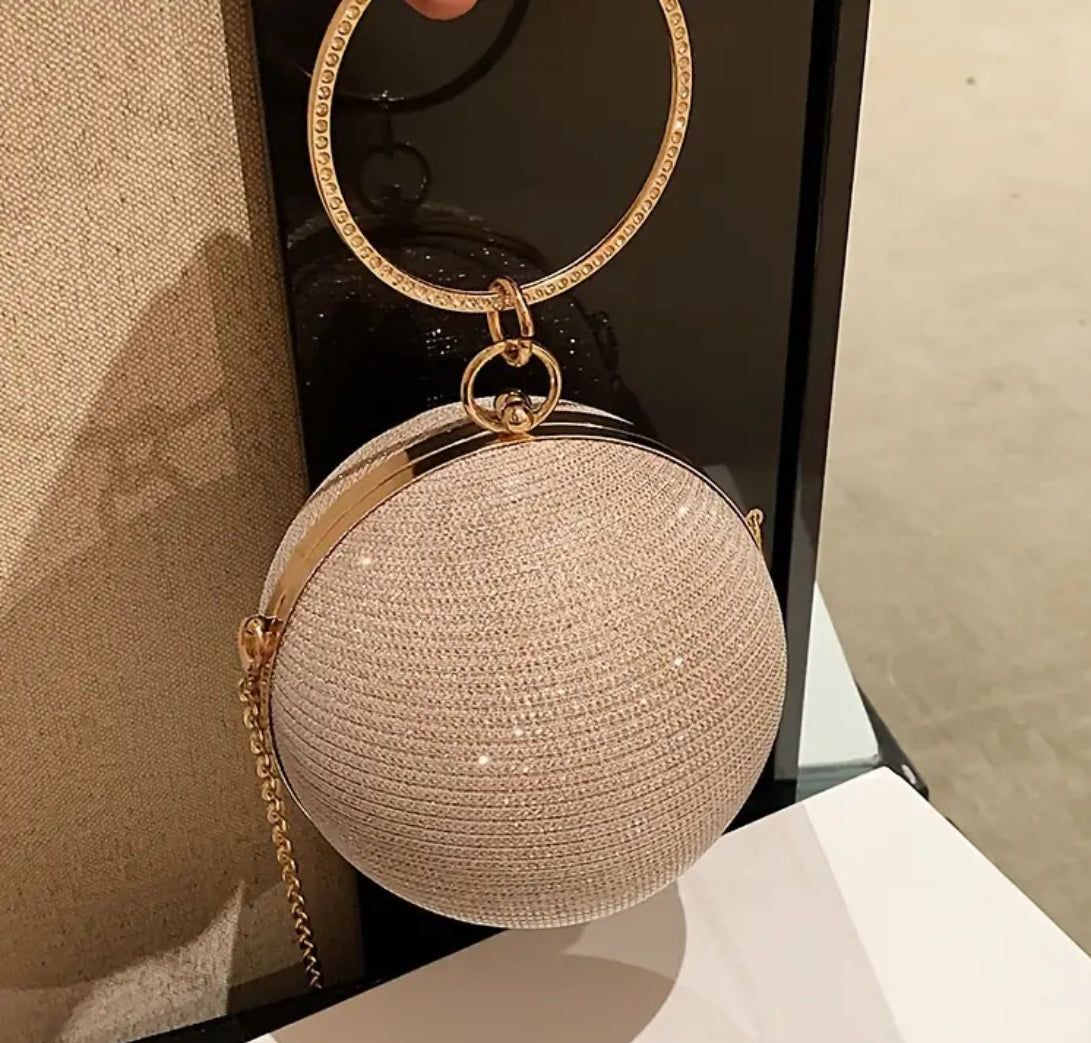 Dazzling gold purse