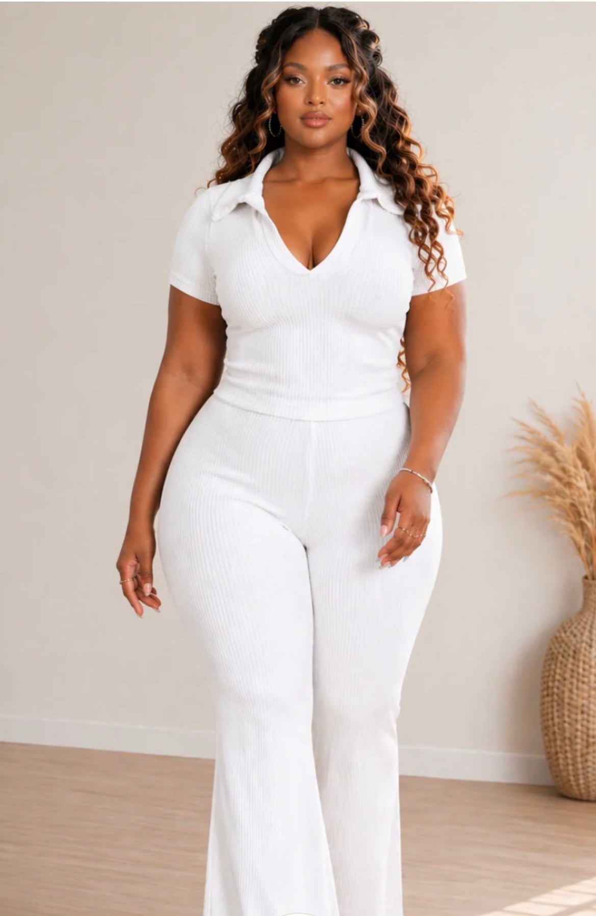 2pc Ribbed Set