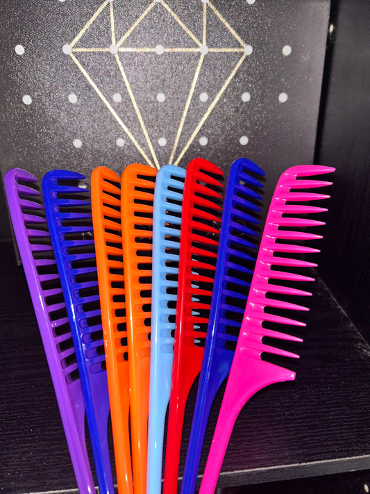 Wide Tooth Rattail Comb