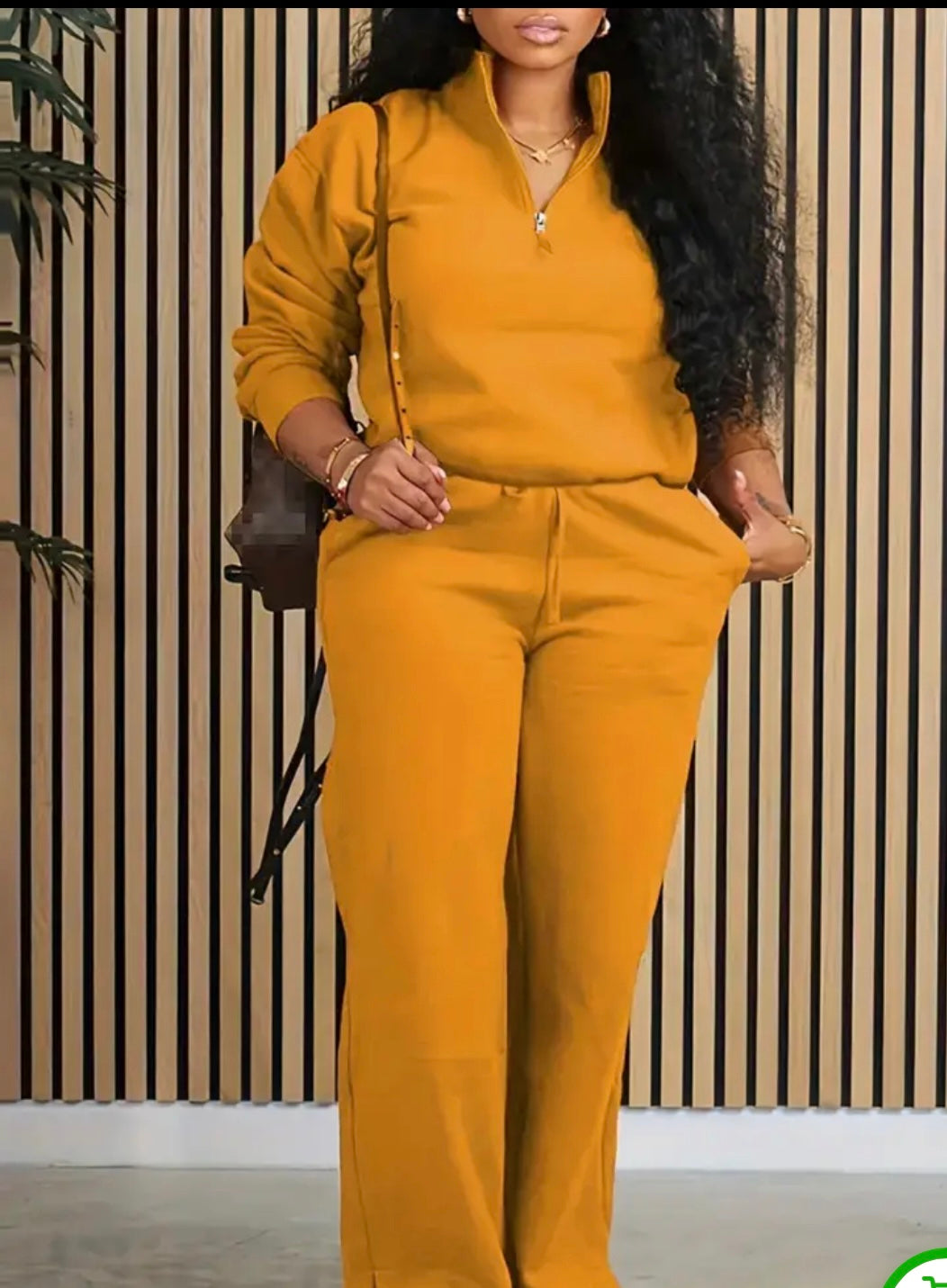 Mustard Sweat Suit
