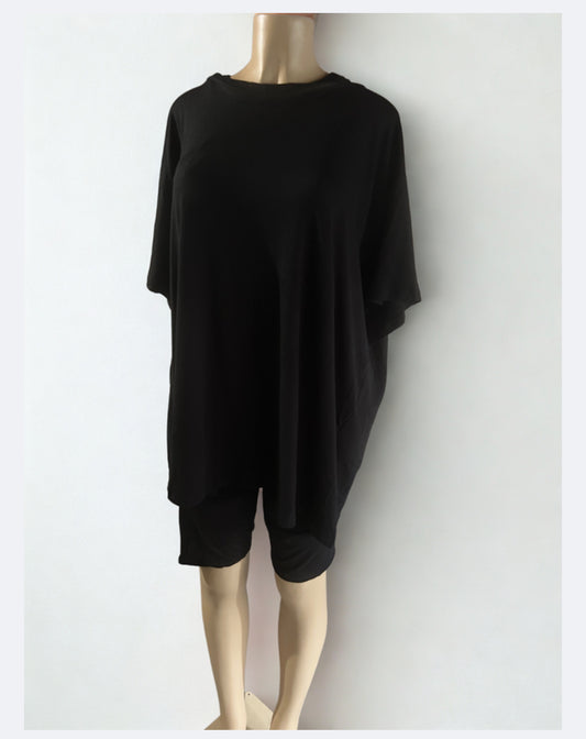 Oversized 2pc Short Set